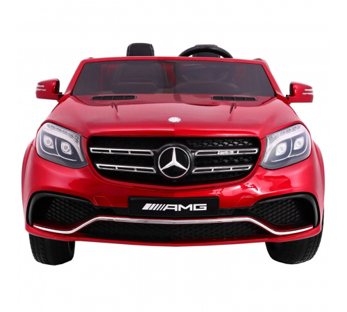 Электромобиль Mercedes Benz GLS63 (красный лак, 4WD, 12V) - HL228
