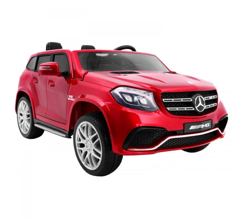 Электромобиль Mercedes Benz GLS63 (красный лак, 4WD, 12V) - HL228