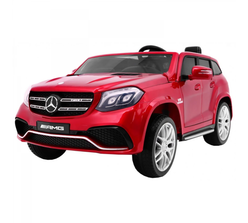 Электромобиль Mercedes Benz GLS63 (красный лак, 4WD, 12V) - HL228