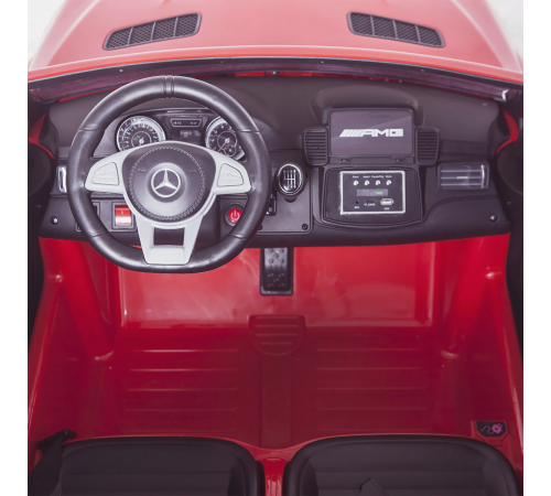 Электромобиль Mercedes Benz GLS63 (красный лак, 4WD, 12V) - HL228