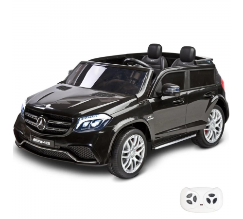 Электромобиль Mercedes Benz GLS63 (черный лак, 4WD, 12V) - HL228
