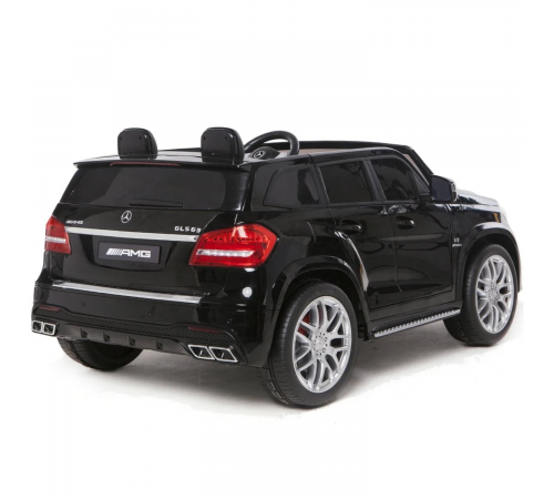 Электромобиль Mercedes Benz GLS63 (черный лак, 4WD, 12V) - HL228