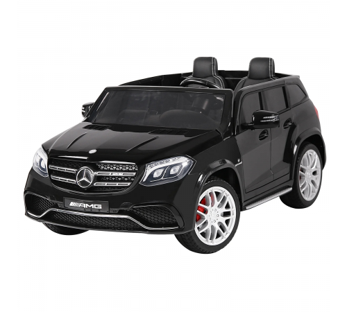 Электромобиль Mercedes Benz GLS63 (черный лак, 4WD, 12V) - HL228