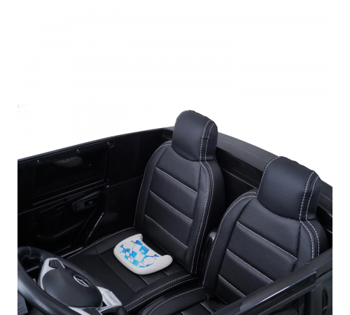 Электромобиль Mercedes Benz GLS63 (черный лак, 4WD, 12V) - HL228
