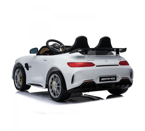 Электромобиль Mercedes-Benz GT R (белый, 4WD, 12V) - HL289-WHITE