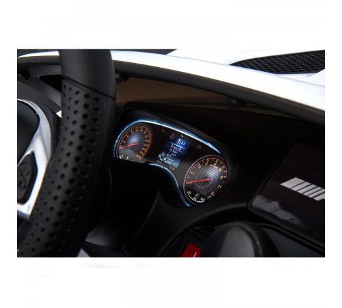 Электромобиль Mercedes-Benz GT R (белый, 4WD, 12V) - HL289-WHITE