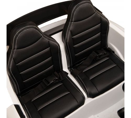 Электромобиль Mercedes-Benz GT R (белый, 4WD, 12V) - HL289-WHITE