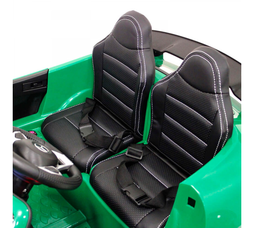 Электромобиль Mercedes-Benz GT R (зеленый, 4WD, 12V) - HL289-GREEN