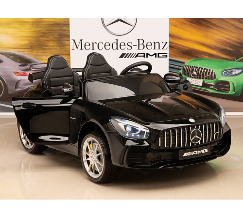 Электромобиль Mercedes-Benz GT R (черный, 4WD, 12V) - HL289-BLACK