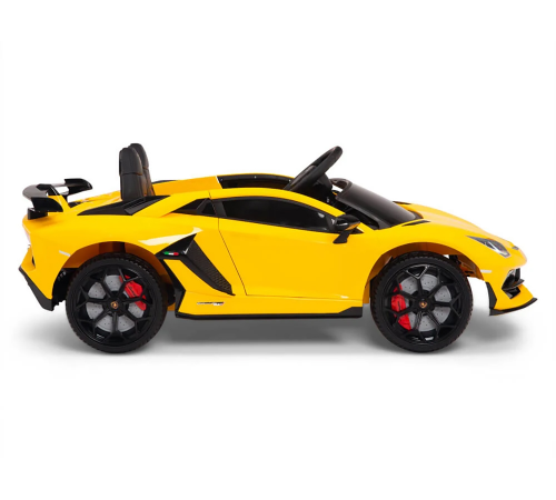 Детский электромобиль Lamborghini SVJ (желтый, 12V) - HL328