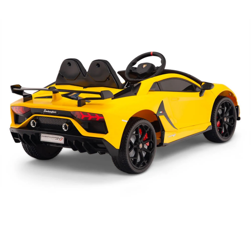 Детский электромобиль Lamborghini SVJ (желтый, 12V) - HL328