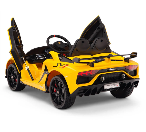 Детский электромобиль Lamborghini SVJ (желтый, 12V) - HL328
