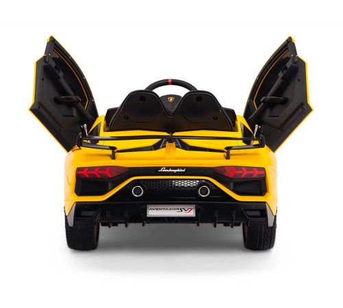 Детский электромобиль Lamborghini SVJ (желтый, 12V) - HL328