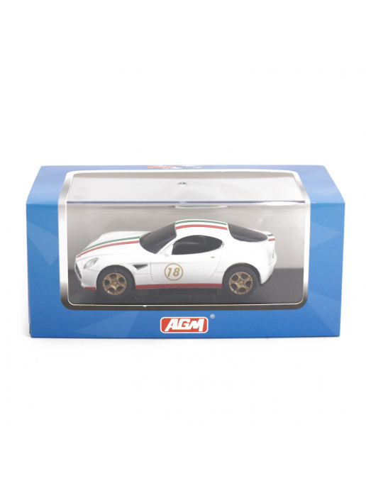 Машинка Alfa Romeo 8C для автотрека 1:43 - TR-C18