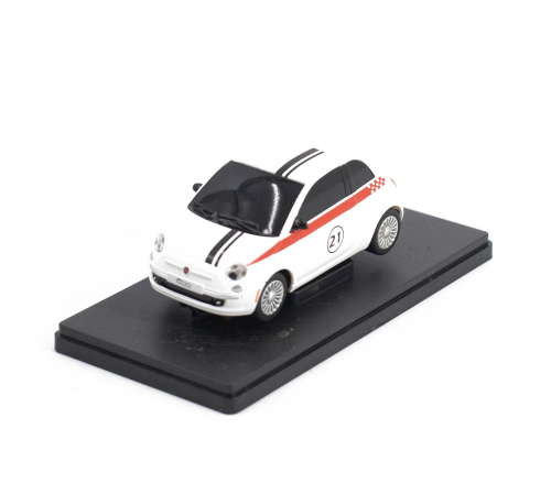 Машинка FIAT 500 для автотрека 1:43 - TR-C23