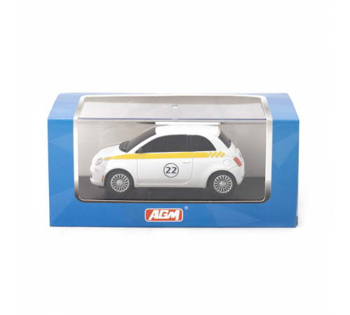 Машинка FIAT 500 для автотрека 1:43 - TR-C24