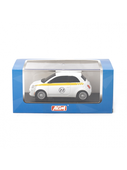 Машинка FIAT 500 для автотрека 1:43 - TR-C24