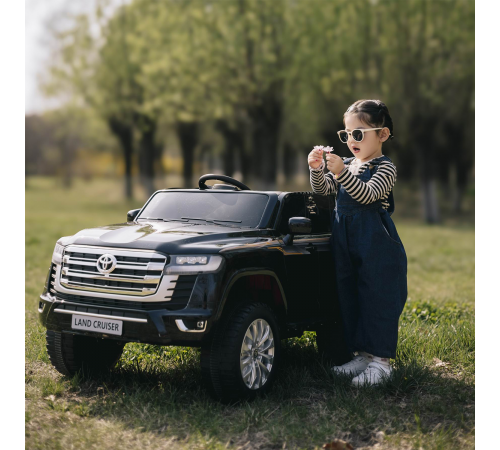 Детский электромобиль Toyota Land Cruiser 24V 4WD - LC-300-BLACK