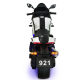 Детский электромотоцикл Ducati (12V, EVA, ручка газа, спидометр) - FT-921-WHITE