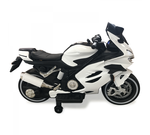 Детский электромотоцикл Ducati (12V, EVA, ручка газа, спидометр) - FT-921-WHITE