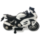Детский электромотоцикл Ducati (12V, EVA, ручка газа, спидометр) - FT-921-WHITE