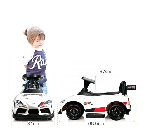 Электромобиль каталка Toyota GR SUPRA GT4 (6V, EVA, пульт) - SMT-519-RED