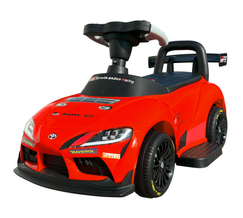Электромобиль каталка Toyota GR SUPRA GT4 (6V, EVA, пульт) - SMT-519-RED