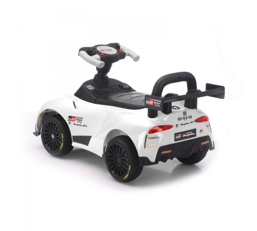 Электромобиль каталка Toyota GR SUPRA GT4 (6V, EVA, пульт) - SMT-519-WHITE