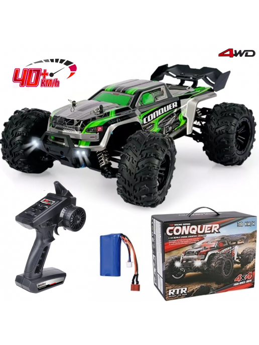 Радиоуправляемый внедорожник Conquer 4WD 1:16 - SCY-16102-GREEN