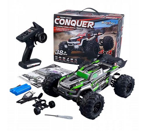 Радиоуправляемый внедорожник Conquer 4WD 1:16 - SCY-16102-GREEN