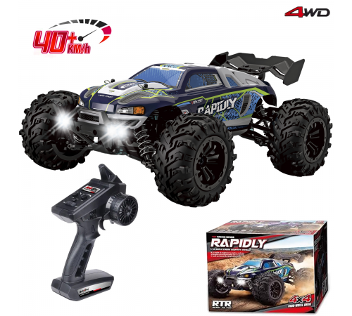 Радиоуправляемый внедорожник Rapidly 4WD 1:16 - SCY-16101-BLUE