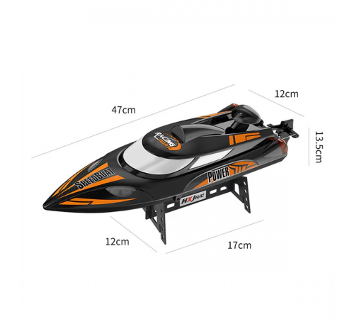 Радиоуправляемый катер (47 см, 35 км/ч, акб 3000 mAh) - HJ810B-A1