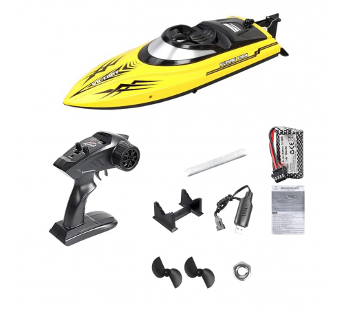 Радиоуправляемый катер DRIFT (30 см, 25 км/ч) - HJ811-YELLOW