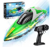 Радиоуправляемый катер Gallop (25 см, 15 км/ч) - HJ819-GREEN