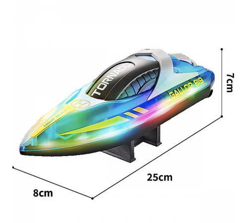 Радиоуправляемый катер Gallop (25 см, 15 км/ч) - HJ819-GREEN
