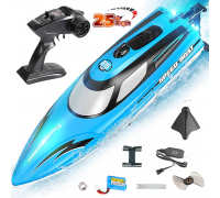 Радиоуправляемый катер SET SAIL (36 см, 25 км/ч) - HJ815-BLUE