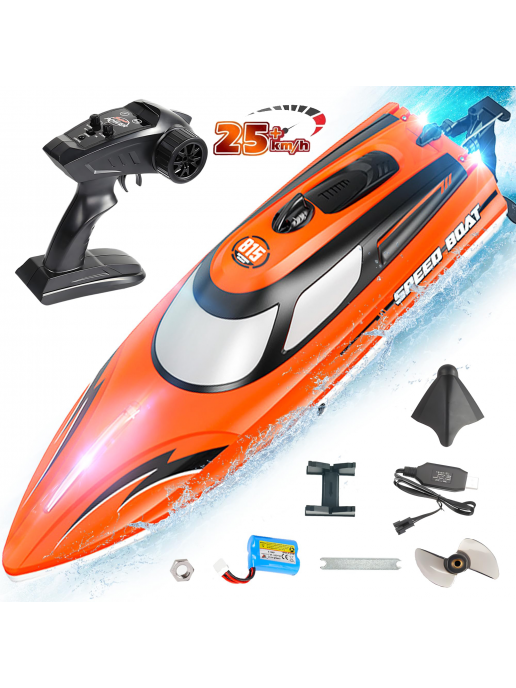 Радиоуправляемый катер SET SAIL (36 см, 25 км/ч) - HJ815-ORANGE