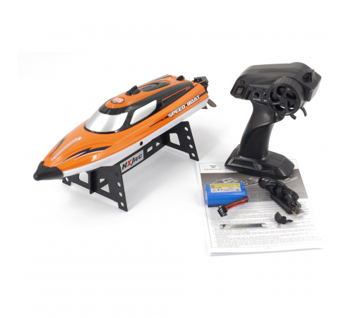 Радиоуправляемый катер SET SAIL (36 см, 25 км/ч) - HJ815-ORANGE