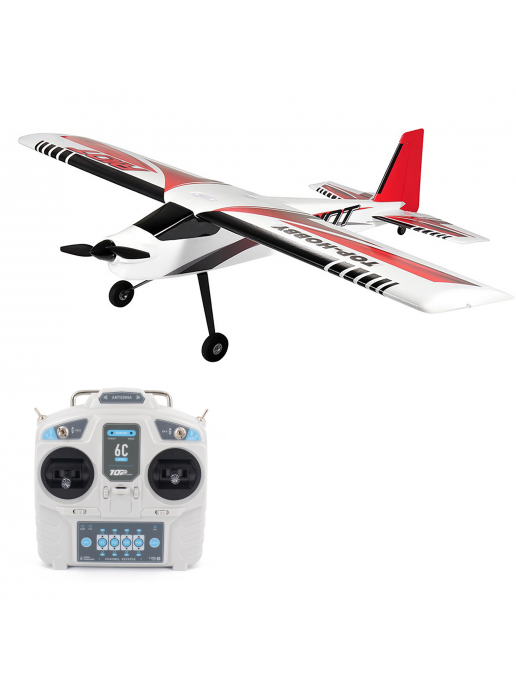 Радиоуправляемый самолет Riot Red 1400mm RTF - TOP049C