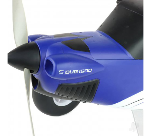 Радиоуправляемый самолет S Cub 1500mm Blue RTF + Flight Controller - TOP127E