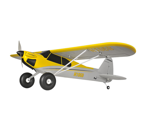 Радиоуправляемый самолет S Cub 1500mm Yellow RTF + Flight Controller - TOP126E