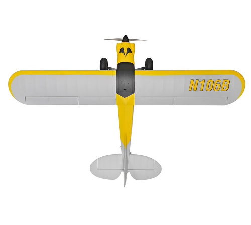 Радиоуправляемый самолет S Cub 1500mm Yellow RTF + Flight Controller - TOP126E