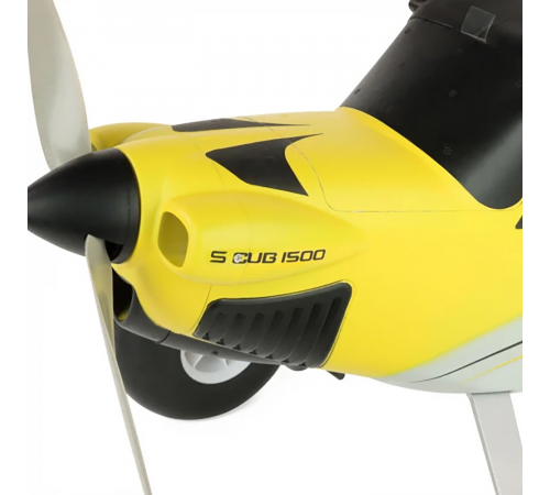 Радиоуправляемый самолет S Cub 1500mm Yellow RTF + Flight Controller - TOP126E