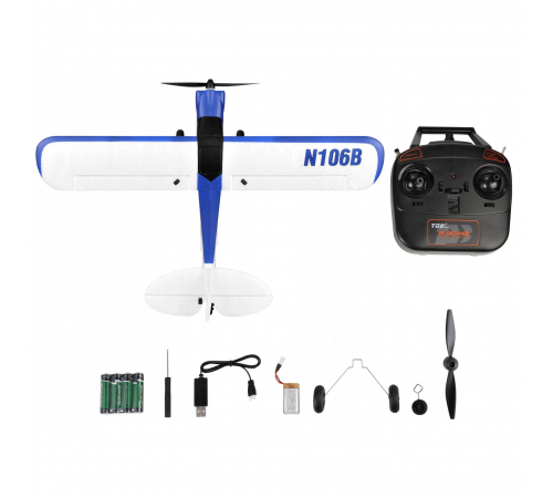 Радиоуправляемый самолет Top RC 450mm Mini Xcub with Gyro RTF - TOP106B02