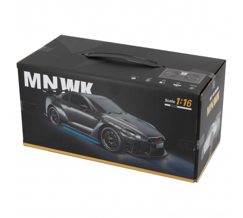 Радиоуправляемая машина для дрифта Nissan GTR - MN-268-BLACK