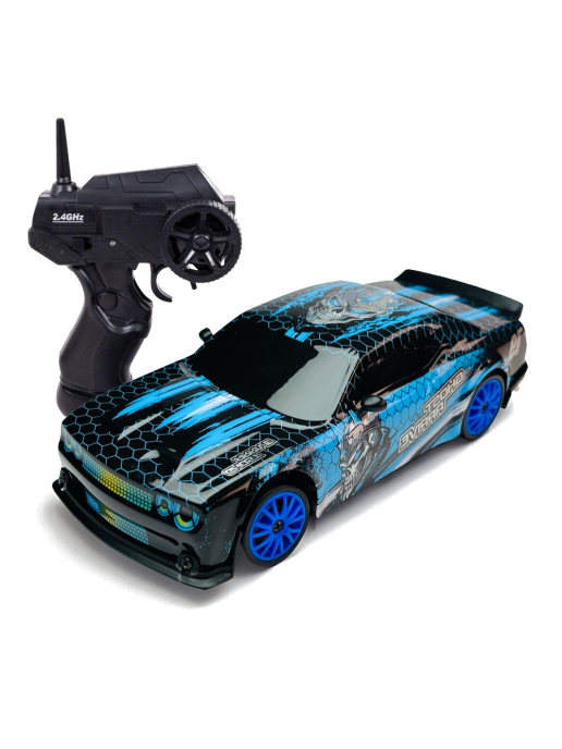 Радиоуправляемая машина для дрифта Dodge (19 см, 15 км/ч, сменные колеса, фишки) - SC24A26