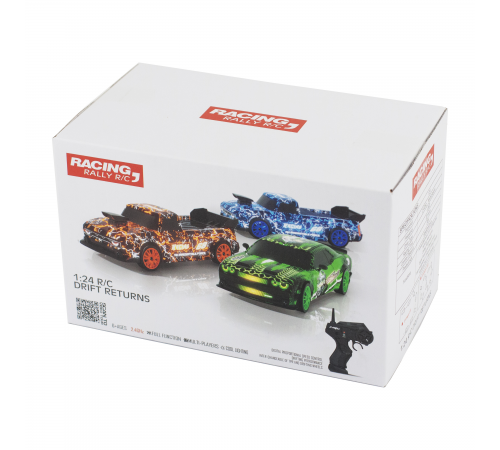 Радиоуправляемая машина для дрифта Ford F150 (19 см, 15 км/ч, сменные колеса, фишки) - SC24A21