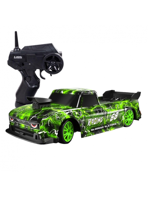 Радиоуправляемая машина для дрифта Ford F150 (19 см, 15 км/ч, сменные колеса, фишки) - SC24A22