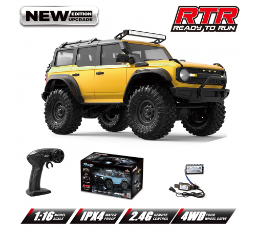 Радиоуправляемый краулер HB Beluga (32 см, 4WD, 1:16) - HB-R1601