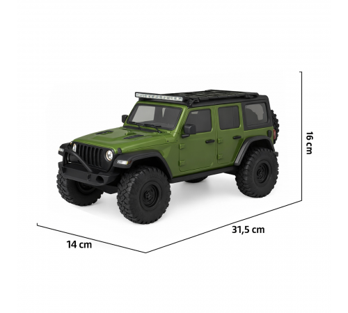 Радиоуправляемый краулер HB Wrangler (32 см, 4WD, 1:16) - HB-R1605